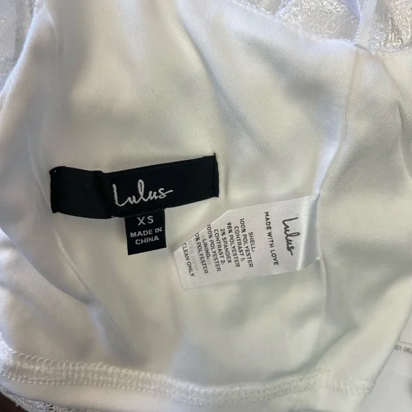 Lulu's White Lace Bralette Crop Top - Picture 7 of 9